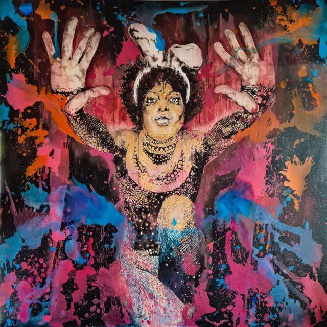 NIGHT FEVER BUNNY
Acrylic brush and spray on canvas
150 x 150 cm / 59 x 59 in
3,5 Kg
2025
Direct Link:
https://theguycalledrabbit.com/shop/bold-pop-art-paintings/night-fever-bunny
#whiterabbit #art #studiopainting #factorybarcelona
#WhiteRabbitArt #RiccardoLopez #ContemporaryArt #NightFeverBunny #PopArt #AfroFuturism #MixedMediaArt #LargeFormatPainting #FemininePower #ArtCollectors #DiscoVibes #NeoPop #ArtistOnInstagram #ColorExplosion
#dianaross #artlife #estilolodevida